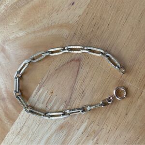 Antique Gold Chain Bracelet